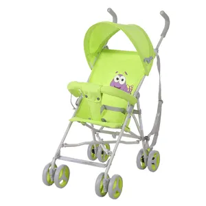 Renkli mükemmel tasarım hafif katlanır bebek arabası/bebek yürüteci arabası