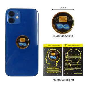 Parche de Silicona con Chip de Energía de Shungita <span class=keywords><strong>Cimo</strong></span> Stone para Teléfono, Anti-Radiación, con Iones Negativos de Terahertz, para Comercio Electrónico Transfronterizo - Product Image 4