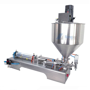 Máquina Llenadora Neumática de Pistón para Líquidos, Pastas, Mermeladas, Mantequilla de Maní y Anacardos, de 100-1000 ml, con Cinta Transportadora - Product Image 4