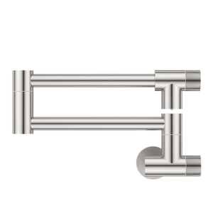 Grifo Mezclador de Cocina Plegable de Acero Inoxidable 304 con Rotación de 360 Grados y Diseño Moderno para Montaje en Pared - Product Image 1
