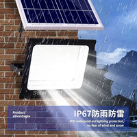 Lámpara Solar LED Inteligente para Jardín, Resistente al Agua IP67, Alta Luminosidad 2000lm, Temperatura de Color 2700-6500K, para Parques Temáticos