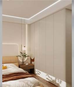 Armoire de chambre à coucher intégrée : Niche lumineuse cachée, design intégré, transforme une petite chambre en espace de rangement luxueux instantanément - Product Image 2