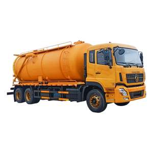 Vente chaude usine : Camion d'assainissement Shacman 6 roues 22m³ avec réservoirs indépendants grande capacité et moteur auxiliaire - Product Image 1