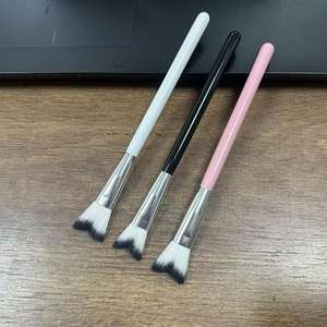 Brosse nettoyante pour les yeux sensibles, <span class=keywords><strong>prix</strong></span> de gros, noire, en microfibre, mousse nettoyante pour les cils, brosses pour le lavage des cils - Product Image 6