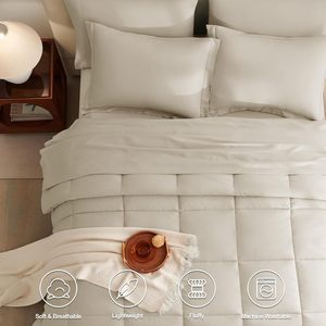 Vua Kích thước <span class=keywords><strong>Comforter</strong></span> <span class=keywords><strong>Set</strong></span> - 7 miếng giường trong một túi vua, bộ đồ giường hoàn chỉnh bộ giường cho tất cả các mùa với <span class=keywords><strong>Comforter</strong></span> - Product Image 2