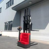 Chariot élévateur à palettes électrique de 1,5 tonne, portée de levage de 4 m, chariots élévateurs électriques à batterie, élévateur à palettes pour la manutention des matériaux en entrepôt
