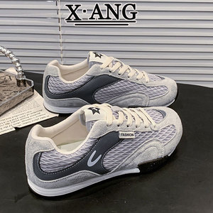Zapatillas Deportivas de Verano para Mujer, Transpirables, de Cuero Genuino, con Suela Suave, Estilo A-Gan, Nuevo Estilo Casual - Product Image 5