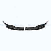 Pour Mini Cooper S LCI R56 R55 R57 R58 R59 2011-2014, kit carrosserie en fibre de carbone style 3D, lèvre de pare-chocs avant, séparateur, canards, spoiler