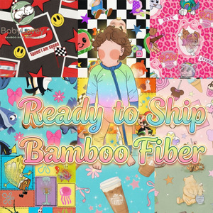 Babylovey Tersedia, Kirim Cepat, Piyama Bayi Bambu Lembut dan Bernapas untuk Bayi Perempuan Laki-laki, Baju Tidur Romper Bambu dengan Resleting - Product Image 1