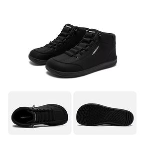 Zapatos Minimalistas de Punta Ancha, Botas de Media Caña, Cuero Artificial, Antideslizantes, Zapatillas Deportivas para Exteriores para Hombre y Mujer - Product Image 4