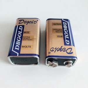 כתר C <span class=keywords><strong>6F22</strong></span> 0% Hg Cd מפעל ישיר מכירה 9v <span class=keywords><strong>6f22</strong></span> פחמן אבץ סוללה - Product Image 3