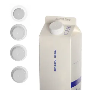 Beverage Packaging Juice Milk Helicap Gable Top Carton Beverage Aseptic Brick Carton