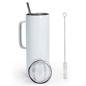 Mug de voyage en acier inoxydable 16oz/20oz/30oz à double paroi, gobelet mince pour sublimation, directement de l'usine, idéal comme cadeau - Product Image 4