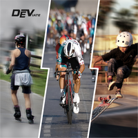 Vente directe d'usine Casque de VTT élégant en PC avec feu arrière de pare-brise pour l'escalade et la bicyclette