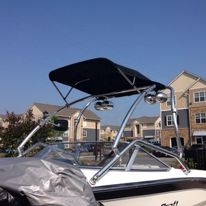 Tour de bateau pliable en aluminium poli brillant Catapult Boat Tower - Product Image 5