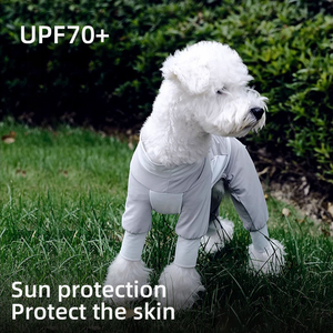 Combinaison pour chien UPF70+ Cool Dog, respirante en maille, protection solaire pour animaux de compagnie, sur mesure avec poche <span class=keywords><strong>anti</strong></span>-moustiques, vêtements d'été pour chien - Product Image 6
