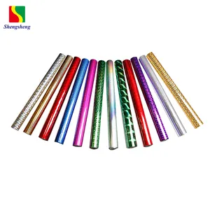 Holographic Transparent Foil Most Popular Customized Colorful Transparent Gold Holographic Cold Stamping Foil Rolls For Packaging