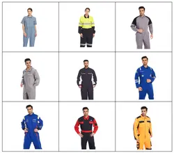 Mono de seguridad reflectante <span class=keywords><strong>Hi</strong></span> Vis, ropa de trabajo, mono con múltiples bolsillos, traje de trabajo impermeable, preventa, 2023 - Product Image 5