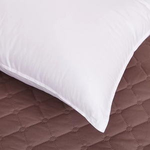 Oreiller de qualité hôtelière 4 étoiles 5 étoiles, insert d'oreiller personnalisé, 100% coton, alternative au duvet, insert d'oreiller doux, oreiller d'hôtel - Product Image 4