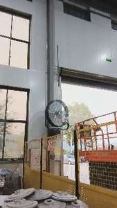 Ip66 Protection High Volume Permanent Magnet Synchronous Motor Oscillating Airflow Cooling Industrial Wall Mounted <b>Mist</b> <b>Fan</b> - Product Image 5