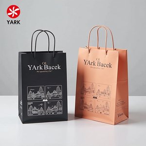 Sac de shopping en papier personnalisé avec logo, sac d'emballage de luxe pour bijoux, montres, cadeaux, pour les marques de luxe et les boutiques - Product Image 6