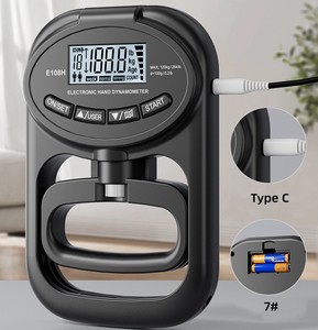 Dynamomètre à main <span class=keywords><strong>Grip</strong></span> Force Trainer Electronic Hand <span class=keywords><strong>Grip</strong></span> Strength Tester Hand <span class=keywords><strong>Grip</strong></span> Training Gauge for Sports Home School Use - Product Image 4