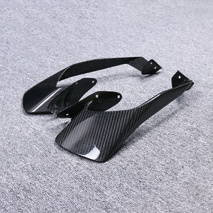 Ailerons en fibre de carbone pour moto Yamaha YZF-R1 2020-2025 – Pièces aérodynamiques en fibre de carbone noire, légères et à montage direct - Product Image 3