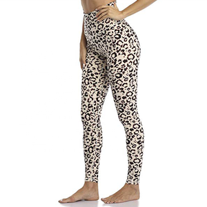Nueva tendencia Fitness Workout Sublimado Legging Sublimación personalizada Impreso Señoras Crossover Cintura Yoga Medias - Product Image 2