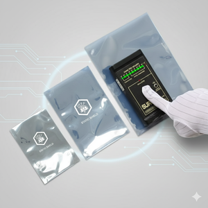 ถุงซิปล็อคป้องกันไฟฟ้าสถิตสำหรับชิ้นส่วนคอมพิวเตอร์โทรศัพท์มือถือและอุปกรณ์อิเล็กทรอนิกส์ - Product Image 3