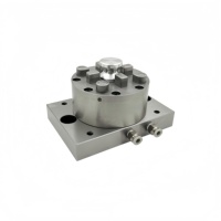 Mandrin pneumatique de précision 4 mors CNC System 3R D100 avec plaque de base pour électroérosion à plaquettes, indexation 0,005 mm HE-R06643