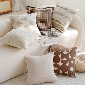 Fundas de Almohadas Decorativas en Oferta, Fundas de Almohada de Jacquard de Lujo, Cojines para Sala de Estar, Oficina en Casa, Fundas de Almohada Decorativas - Product Image 1