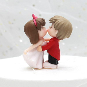 Gâteau d'anniversaire décoration couples nouvellement <span class=keywords><strong>mariés</strong></span> gâteau topper - Product Image 4