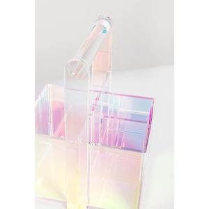 أدوات مائدة بلاستيكية متعددة الاستخدامات, أدوات مطبخ متعددة الاستخدامات ، منظم شوكات من الأكريليك الشفاف لتخزين أواني المطبخ - Product Image 4