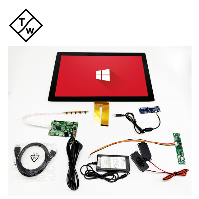 21.5 24 27 32 Inch Multi Touch Screen Panel Capacitive Touch Screen With Controller Board Kit