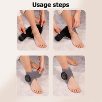 Fabrik-Bestseller: Neue Größenverstellbare Beheizte Wadenmassage-Matte mit Zeitsteuerung, Vibrationsmassage zur Schmerzlinderung, Stützbandage