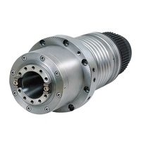 Tour à métaux CNC à refroidissement par huile de précision, 8000 tr/min, 12000 tr/min, tête de tour, broche