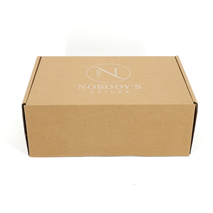 Boîte en papier kraft brun recyclé sur mesure et économique - Product Image 6