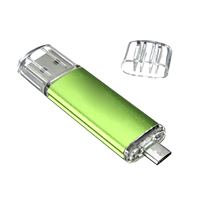 2 en 1 Usb Flash Drive Metal Otg 2,0 3,0 U Disco Logotipo personalizable Usb C Stick con memoria de 8GB a 1TB Disponible en 32GB 16GB