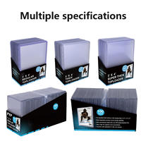 Porte-cartes rigide 35PT 3x4 pour cartes de sport, pochettes en plastique transparent pour Pokémon, MTG, baseball, football