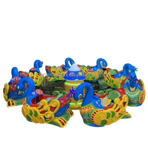 Kommerzielle elektrische Kinder rotierende Karussell Vergnügung spark Indoor und Outdoor Spielplatz Fahrt <span class=keywords><strong>Mini</strong></span> Karussell zu verkaufen - Product Image 2