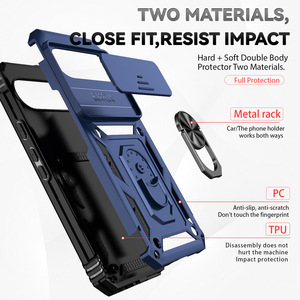 Funda Protectora Premium con Anillo Deslizante para Lente de Cámara, Clip para Cinturón y Protección Anticaídas para Google <span class=keywords><strong>Pixel</strong></span> 11 Pro, 10 Pro, 9 Pro - Product Image 4