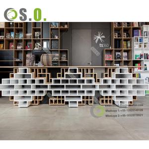 Truy cập thiết kế nội thất cho Hiệu Sách văn phòng phẩm cửa hàng hiển thị đứng thư viện kệ sách hiển thị giá - Product Image 4