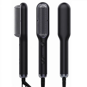 Cepillo Alisador de Cabello Iónico Negativo de Doble Voltaje con Calentamiento Rápido PTC - Product Image 1