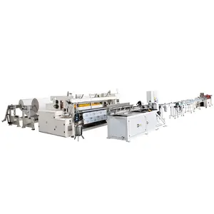Low Cost Toilet Paper Rewinding Machine Production Line