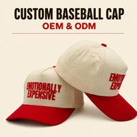 Gorras de Béisbol y Golf al por Mayor, de Dos Tonos, 100% Algodón, 5 Paneles, Estructuradas, Ajustables, con Logotipo Bordado en 3D, para Hombre y Mujer