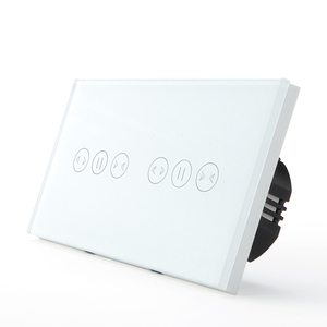 BSEED-Interruptor de cortina inalámbrico, dispositivo táctil inteligente con Wifi, compatible con Alexa, Google Home, Tuya, <span class=keywords><strong>Smart</strong></span> Life, 157 - Product Image 1