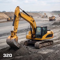 Excavator Hidrolik Bekas 320, Excavator Crawler 22 Ton Dijual, Kondisi Bagus, Siap Ekspor