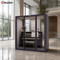 Cabine téléphonique modulaire portable pour studio intérieur, isolation acoustique, mobilier de bureau, cabine musicale