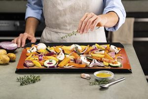 Half Size 11.6 X 16.5 Inch Nonstick <b>Baking</b> Mat for 13 X 18 Inch Pans <b>Silicone</b> <b>Baking</b> Mat - Product Image 6