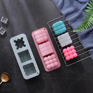 M61877 Molde <span class=keywords><strong>de</strong></span> Silicona Grande para Velas Aromáticas con Forma <span class=keywords><strong>de</strong></span> Cubo Mágico <span class=keywords><strong>de</strong></span> <span class=keywords><strong>Rubik</strong></span>, Molde para Hornear Pasteles - Product Image 3